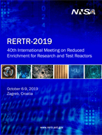 RERTR-2019 Technical Program
