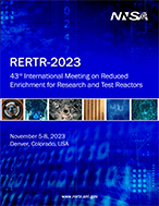 RERTR-2023 Technical Program